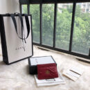 443127 Gucci GG Marmont系列卡片夹 Gucci卡包 红色