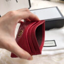 443127 Gucci GG Marmont系列卡片夹 Gucci卡包 红色