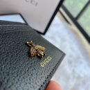 523665 Gucci Animalier系列卡片夹 Gucci卡包 蜜蜂标志黑色