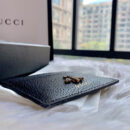 523665 Gucci Animalier系列卡片夹 Gucci卡包 蜜蜂标志黑色