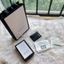 473927 Gucci Signature皮革卡片夹 Gucci卡包 黑色