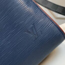 M55149 LV Keepall 50旅行袋 Epi皮革配Damier Graphite帆布 蓝色