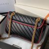 443497 GG Marmont 系列小号肩背包 Gucci2019新款黑色斜纹女包