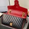 443497 GG Marmont 系列小号肩背包 Gucci2019新款黑色斜纹女包