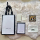 451268 Gucci 老虎印花GG高级人造帆布钱包