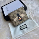 451268 Gucci 密封印花GG高级人造帆布钱包