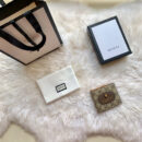 473954 Gucci Neo Vintage高级人造帆布钱包 Gucci短款钱夹