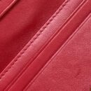 546580 Gucci GG Marmont绗缝V型皮革小号钱包 红色