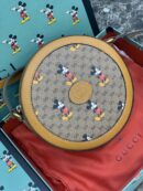 603938 Gucci2020新款 Disney x Gucci米奇系列圆形肩背包