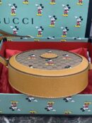 603938 Gucci2020新款 Disney x Gucci米奇系列圆形肩背包