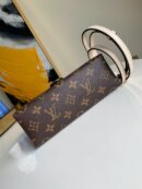 M45155 LV Locky BB 手袋 编织手柄单肩手提包 米白色