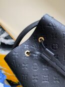 M45256 LV NEONOE 中号手袋 Monogram Empreinte 压纹皮革女包 黑色