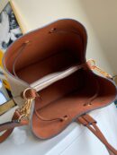 M45306 LV NEONOE 中号手袋 Monogram Empreinte 压纹皮革女包 奶白色