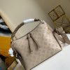 M56084 LV BEAUBOURG HOBO 中号手袋 编织皮革手柄 灰色