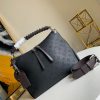 M56073 LV BEAUBOURG HOBO 中号手袋 编织皮革手柄 黑色