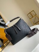 M56073 LV BEAUBOURG HOBO 中号手袋 编织皮革手柄 黑色