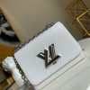 M56118 LV TWIST 迷你手袋 Eip水波纹扭锁包 白色
