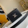 M56117 LV TWIST 迷你手袋 Eip水波纹扭锁包 黑色
