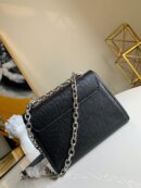 M56117 LV TWIST 迷你手袋 Eip水波纹扭锁包 黑色