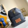 M45218 LV Apollo 双肩包 LV2020新款老花系列 LV背包