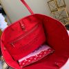 M45121 LV ONTHEGO 大号手袋 2020夏季新款日本绞染工艺女包 红色