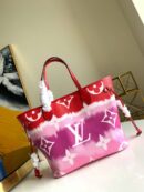 M45127 LV NEVERFULL 中号手袋 2020新款日本绞染工艺女包 红色