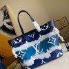 1586136937352453.jpg M45127 LV NEVERFULL 中号手袋 2020新款日本绞染工艺女包 蓝色