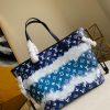 1586136942386670.jpg M45127 LV NEVERFULL 中号手袋 2020新款日本绞染工艺女包 蓝色