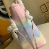 M45270 LV NEVERFULL 中号手袋 2020新款日本绞染工艺女包 粉色