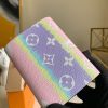 M69113 LV ESCALE VICTORINE 钱夹 绞染系列豆豆钱夹 粉色