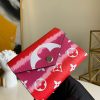 M68842 LV ESCALE VICTORINE 钱夹 绞染系列豆豆钱夹 红色