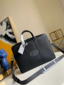 M30365 LV PORTE DOCUMENTS VOYAGE 公文包 Taiga牛皮男包 黑色