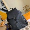 M30417 LV Taigarama 系列 OUTDOOR 双肩包 Taiga 牛皮背包 黑色