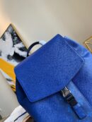 M30419 LV Taigarama 系列 OUTDOOR 双肩包 Taiga 牛皮背包 蓝色