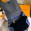 M30419 LV Taigarama 系列 OUTDOOR 双肩包 Taiga 牛皮背包 蓝色
