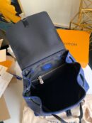 M30419 LV Taigarama 系列 OUTDOOR 双肩包 Taiga 牛皮背包 蓝色