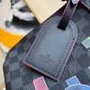 1587078267292314.jpg N40262 LV Keepall 50 旅行袋 Damier Graphite 帆布旅行袋 红色印花