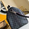 1587078269458596.jpg N40262 LV Keepall 50 旅行袋 Damier Graphite 帆布旅行袋 红色印花