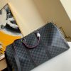 1587078272613489.jpg N40262 LV Keepall 50 旅行袋 Damier Graphite 帆布旅行袋 红色印花