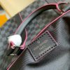 1587078278284910.jpg N40262 LV Keepall 50 旅行袋 Damier Graphite 帆布旅行袋 红色印花