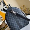 1587078484707382.jpg N40262 LV Keepall 50 旅行袋 Damier Graphite 帆布旅行袋 灰色印花