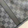 1587078486647746.jpg N40262 LV Keepall 50 旅行袋 Damier Graphite 帆布旅行袋 灰色印花