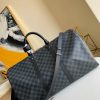 1587078489539590.jpg N40262 LV Keepall 50 旅行袋 Damier Graphite 帆布旅行袋 灰色印花
