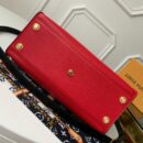 M53824 LV ON MY SIDE 手袋 撞色帆布手提单肩斜挎包 红色