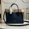 M55933 LV ON MY SIDE 手袋 撞色帆布手提单肩斜挎包 深蓝色