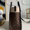 M55933 LV ON MY SIDE 手袋 撞色帆布手提单肩斜挎包 深蓝色