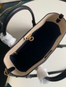 M55933 LV ON MY SIDE 手袋 撞色帆布手提单肩斜挎包 深蓝色