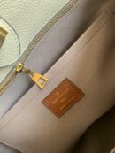M56077 LV ON MY SIDE 手袋 撞色帆布手提单肩斜挎包 橙色