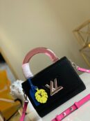 M56112 LV TWIST 中号手袋 Epi 皮革 LV女士单肩手提包 黑色