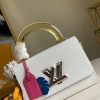 1587714304543631.jpg M56132 LV TWIST 中号手袋 Epi 皮革 LV女士单肩手提包 白色